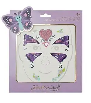 Pegatinas de Cara Hada Mariposa