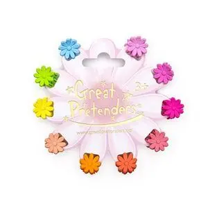 Mini Pinzas para el Pelo Daisy Delight, 10 Unidades