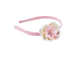 Diadema de Flores con Pétalos Brillantes