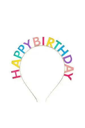 Diadema Multicolor Happy Birthday