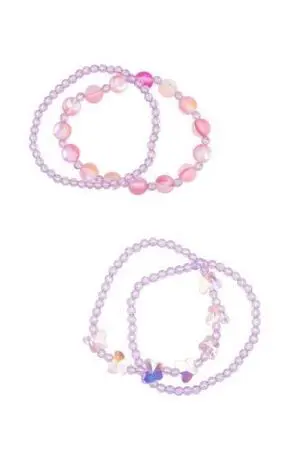 Pareja de Pulseras con Brillo