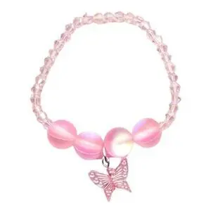 Pulsera Boutique Holo Cristal Rosa