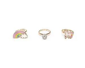 Set de Anillos de Unicornio
