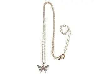 Collar de Gema de Mariposa