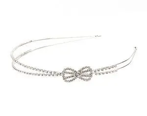 Diadema con Lazo y Brlillantes