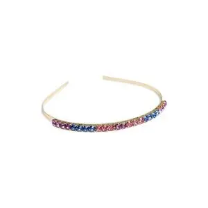 Diadema Boutique con Gemas Gruesas Multicolor