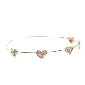 Diadema con Corazón de Diamantes de Imitación Boutique