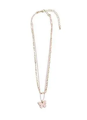 Boutique Chic Collar Mariposa Burbujeante