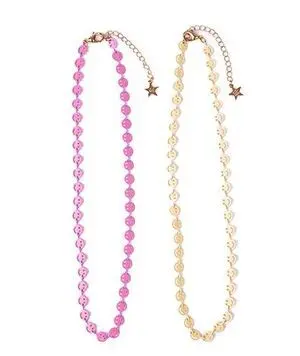 Collar Chic Rosa y Limón