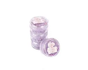 Purpurina Eco Mix de Colores Gris,Lila y Rosa ( 1 Unidad)
