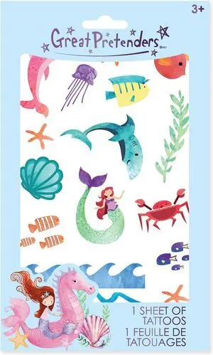 Tatuajes de Sirenas y Animales del Mar
