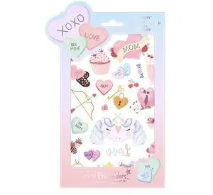 Pack de Tatuajes Corazones y Dulces