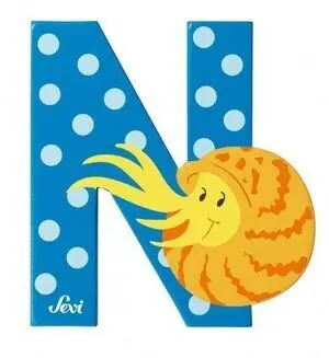 Letra N Sevi