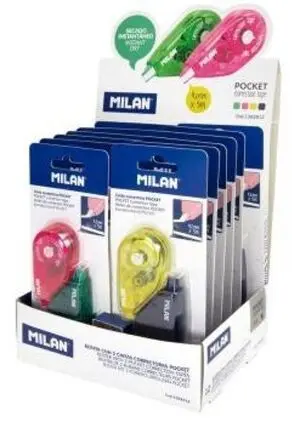 2 Cinta Correctora Pocket 4,2Mmx5M Colores