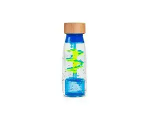 Petit Boum Botella Espiral Azul
