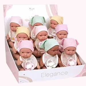 Bebé Pillin 26 cm con Chupete (Unidad)