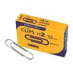 Clips Plateados Nº 2 32 mm Umec