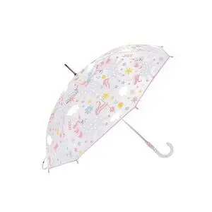 Paraguas Transparente Unicornio 70Cm
