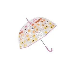 Paraguas Transparente y Gotas