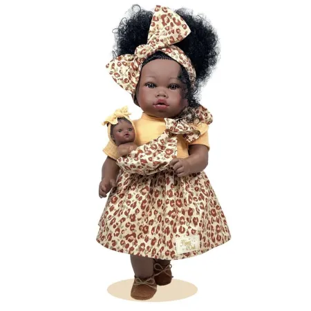 Muñeca Addis con Bebé Leopard