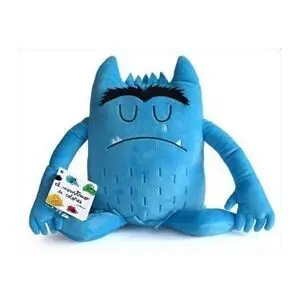 Monstruo de Colores - Peluche Azul con Bolsa