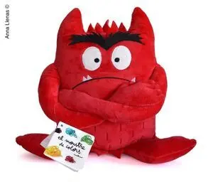 Monstre de Colors - Peluix Vermell Amb Bossa