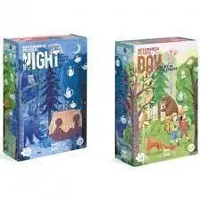 Puzzle Night & Day In The Forest
