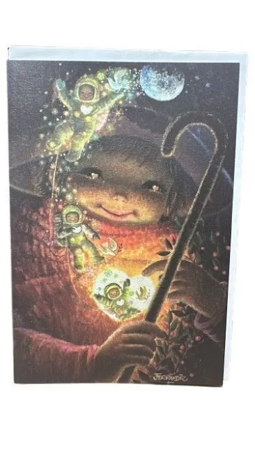 Tarjeta Astronautas con Sobre