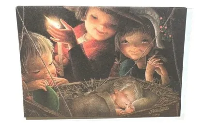 Tarjeta Luz de una Vela con Sobre