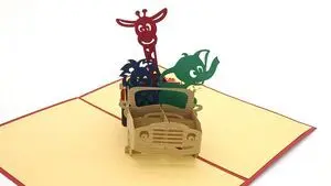 Postal Safari Animal