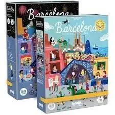 Puzzle Night & Day In Barcelona