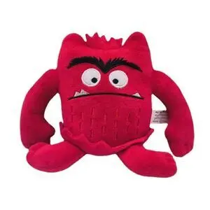Monstruo de Colores Peluche Rojo (15 Cm) Ira