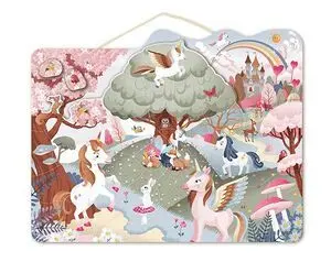 Puzzle Magnetico Unicornios