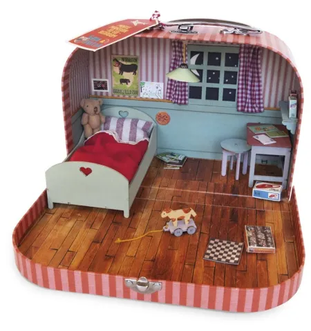 Maletín Dormitorio Casa de los Ratones