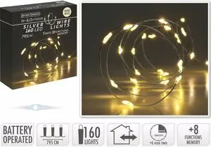 Luces Led Plateadas 795Cm