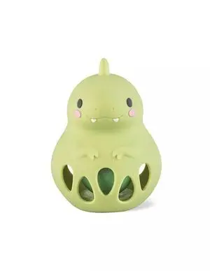 Sonajero de Silicona Dino