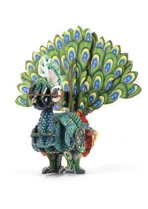 Puzzle 3D con Sonido - Pavo Real