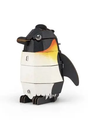 Puzzle 3D con Sonido - Pingüino