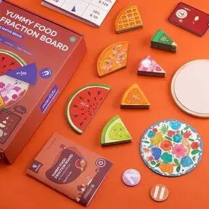 Aprendo Fracciones con Comida