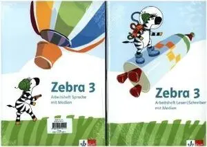 Zebra 3 Ah Sprache + Ah Lesen (Paket)