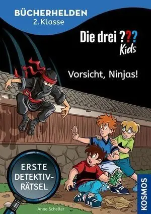 Die Drei? ?? Kids, Bücherhelden 2. Klasse, Vorsicht, Ninjas!