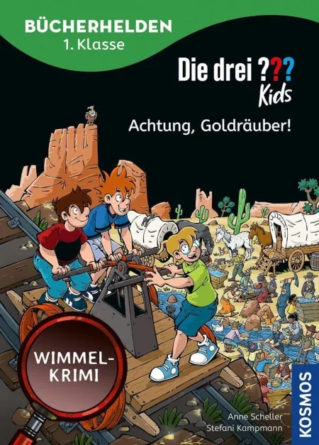 Die Drei ??? Kids, Bücherhelden 1. Klasse, Achtung, Goldräuber!
