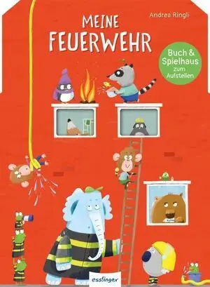 Buch & Spielhaus Zum Aufstellen: Meine Feuerwehr