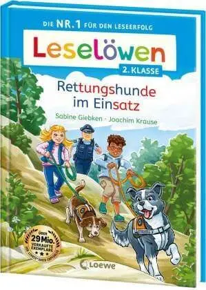 Leselöwen 2. Klasse - Rettungshunde Im Einsatz