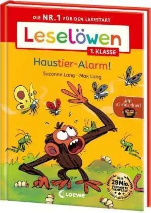 Leselöwen 1. Klasse - Jim Ist Mies Drauf - Haustier-Alarm!