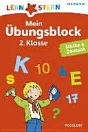 Lernstern: Mein Übungsblock 2. Klasse. Mathe & Deutsch
