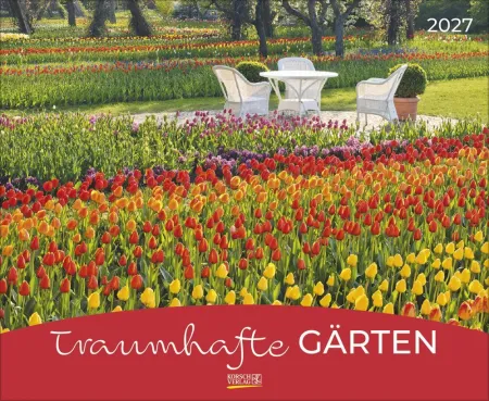 Calendario 2027 Jardines de Ensueño
