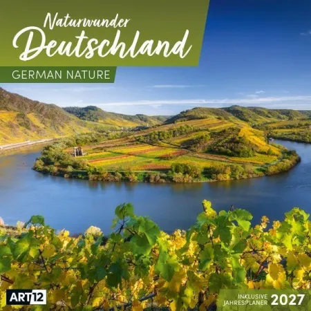 Calendario de Maravillas Naturales de Alemania 2027 - 30X30 - Art12