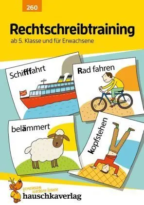 Rechtschreibtraining Ab 5. Klasse Und Für Erwachsene, A5-Heft