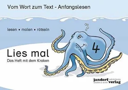 Lies Mal! Heft 4. Das Heft Mit Dem Kraken